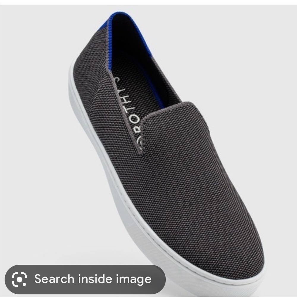 Rothy’s original slip on sneaker steel grey size 7
